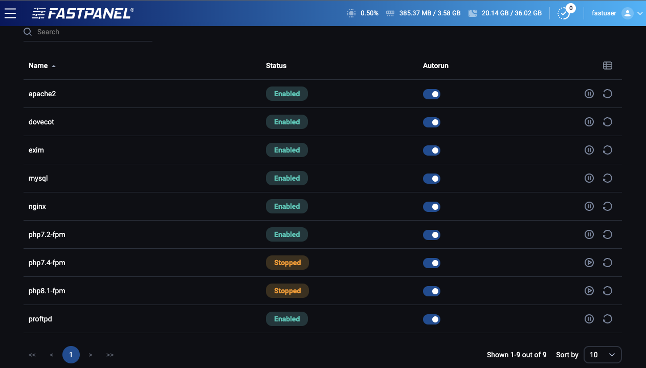 Nhiều phiên bản PHP