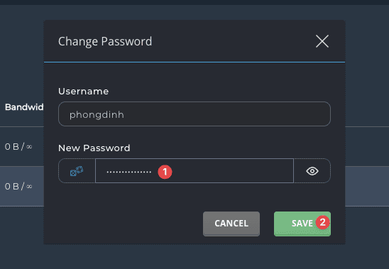 Reset mật khẩu User trên DirectAdmin